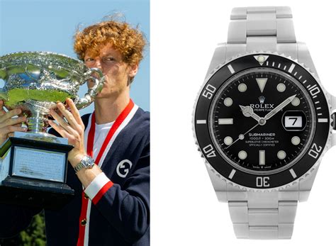 sinner contratto rolex|Rolex and Tennis .